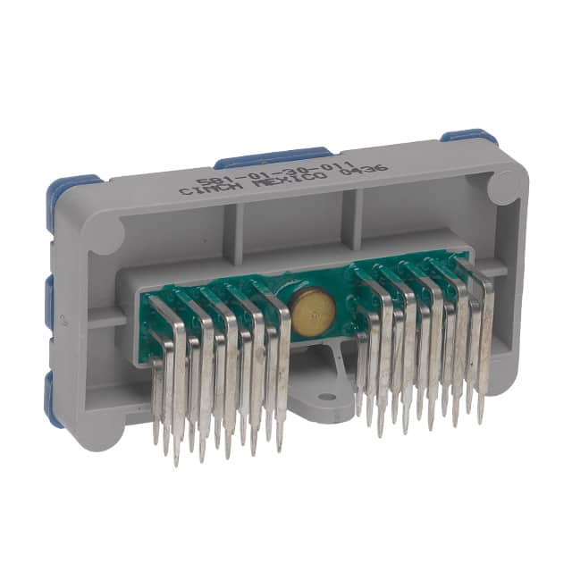 581-01-30-011 Cinch Connectivity Solutions  Headers Male Pins